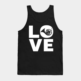 Love Horn Gift For Hornists Tank Top